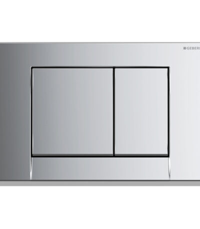 Geberit Bolero Flush Plate, Satin Chrome