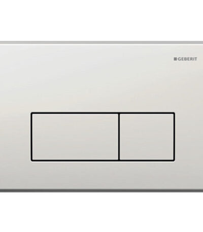 Geberit Kappa 50 Dual Flush Plate White