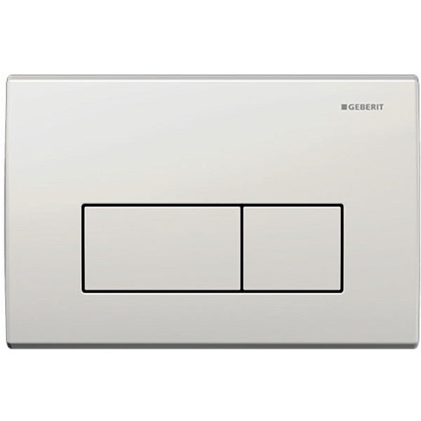 Geberit Kappa 50 Dual Flush Plate White