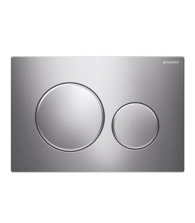 Geberit Sigma 20 Chrome Plate with Matt Trim