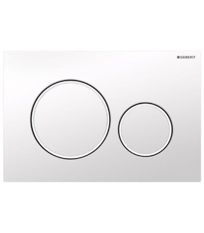 Geberit Sigma 20 Dual Flush Plate Gloss White