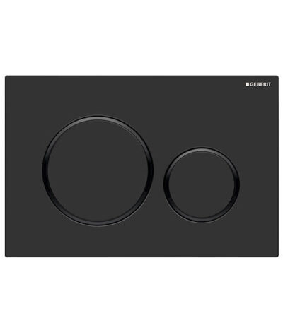 Geberit Sigma 20 Dual Flush Plate Matte Black