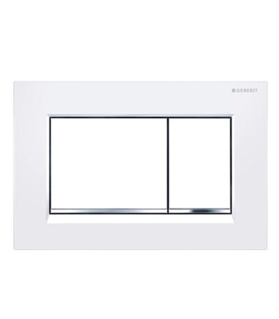Geberit Sigma 30 Dual Flush Plate White
