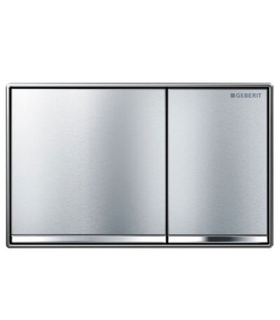 Geberit Sigma 60 Dual Flush Plate Brushed Chrome