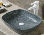 Gloss Mosaic Style Ceramic Basin | 485 x 385 x 145mm | K2419- CV11