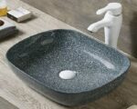 Gloss Mosaic Style Ceramic Basin | 485 x 385 x 145mm | K2419- CV11