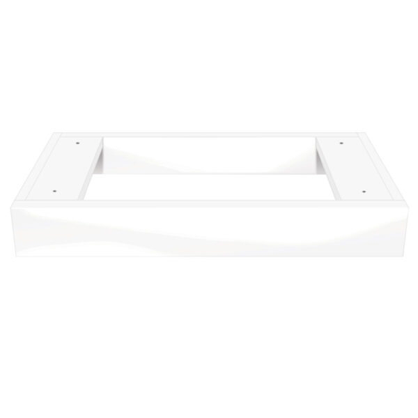 Gloss White Kickboard, 120mm high