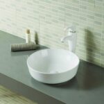Gloss White Round Ceramic Basin | 415x415x135mm | K2428