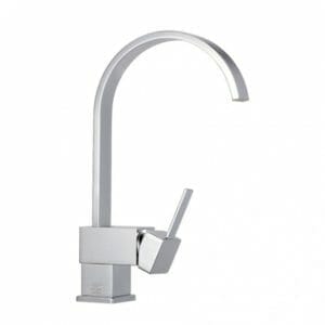 Gooseneck Chrome Kitchen Sink Mixer Tap | CH1015.KM