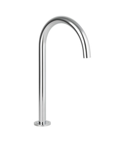 Gooseneck Hob Spout - Chrome