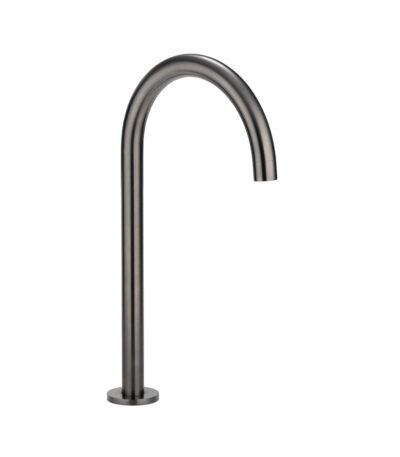 Gooseneck Hob Swivel Spout - Brushed Gunmetal