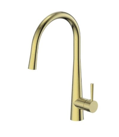 Greens Galiano Pull-Down Sink Mixer Brushed Brass