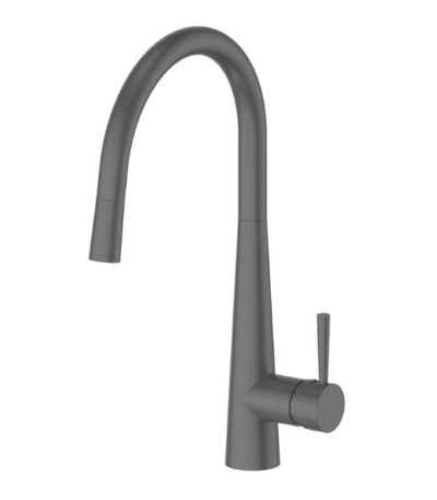 Greens Galiano Pull-Down Sink Mixer Gun Metal