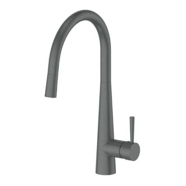 Greens Galiano Pull-Down Sink Mixer Gun Metal