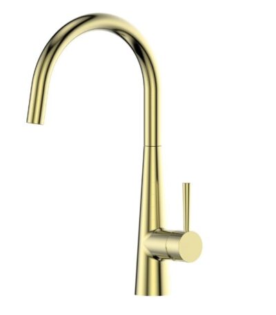 Greens Galiano Slimline Sink Mixer Brushed Brass