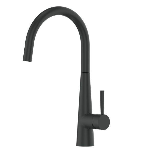 Greens Galiano Slimline Sink Mixer Matte Black