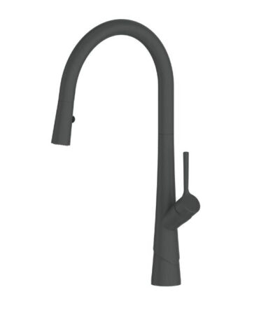 Greens Lustro II Pull-Down Sink Mixer Gun Metal