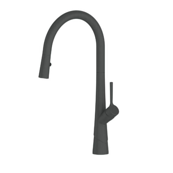 Greens Lustro II Pull-Down Sink Mixer Gun Metal