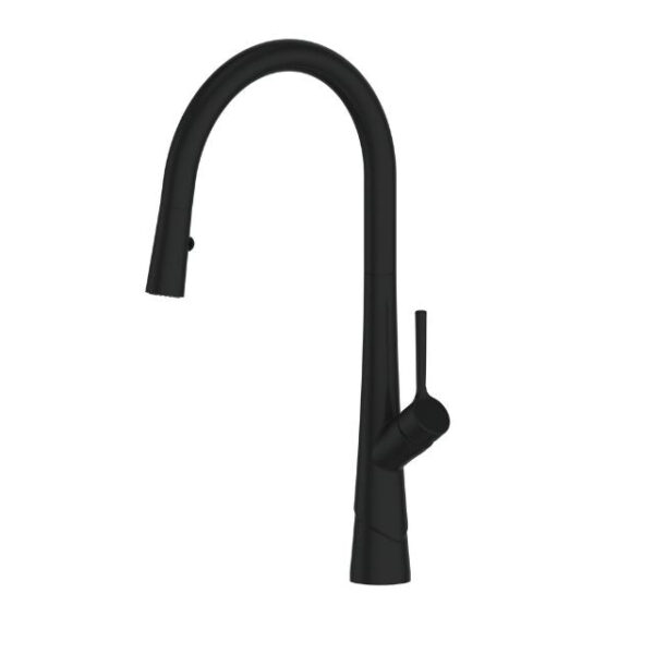 Greens Lustro II Pull-Down Sink Mixer Matte Black