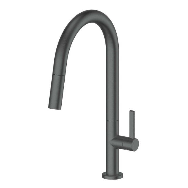 Greens Luxe Pull-Down Mixer Gun Metal