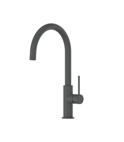 Greens Maci Gooseneck Sink Mixer Gun Metal