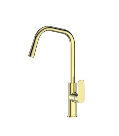 Greens Novi Pull-Down Sink Mixer Brushed Brass