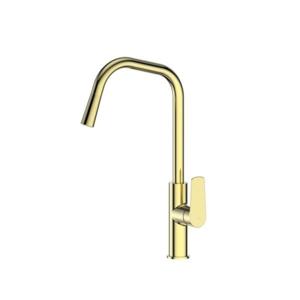 Greens Novi Pull-Down Sink Mixer Brushed Brass