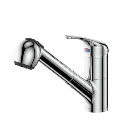 Greens Regency Top Lever Pull Out Mixer Chrome