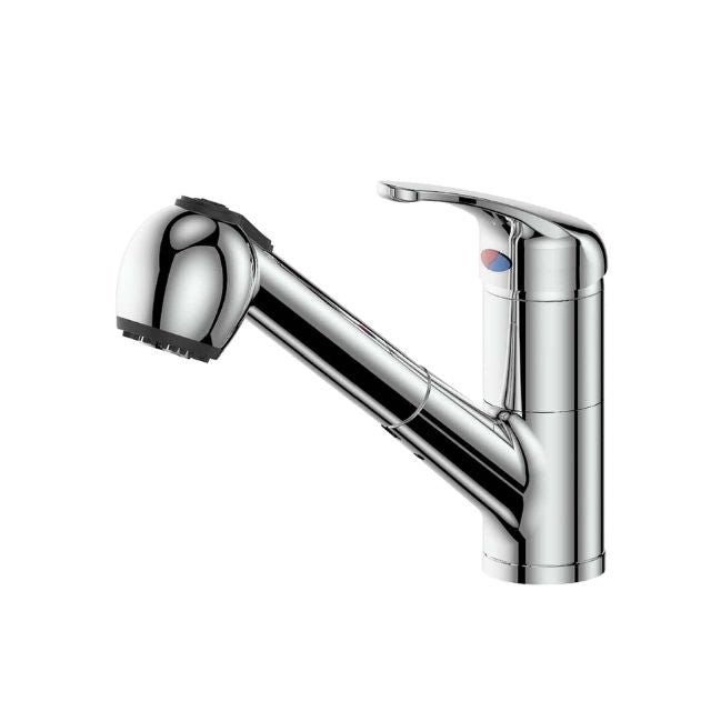 Greens Regency Top Lever Pull Out Mixer Chrome