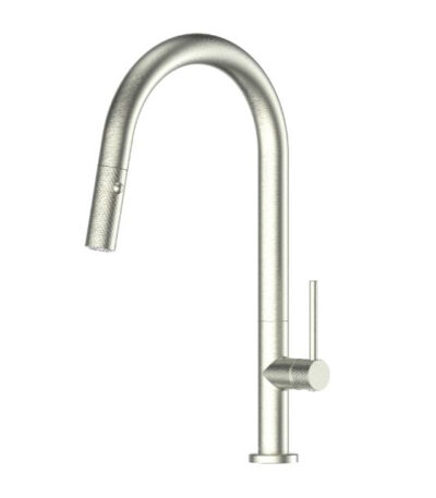Greens Tesora Pulldown Sink Mixer Brushed Nickel