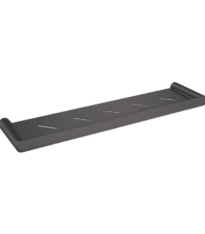 Gun Metal Grey Brass Shower Shelf