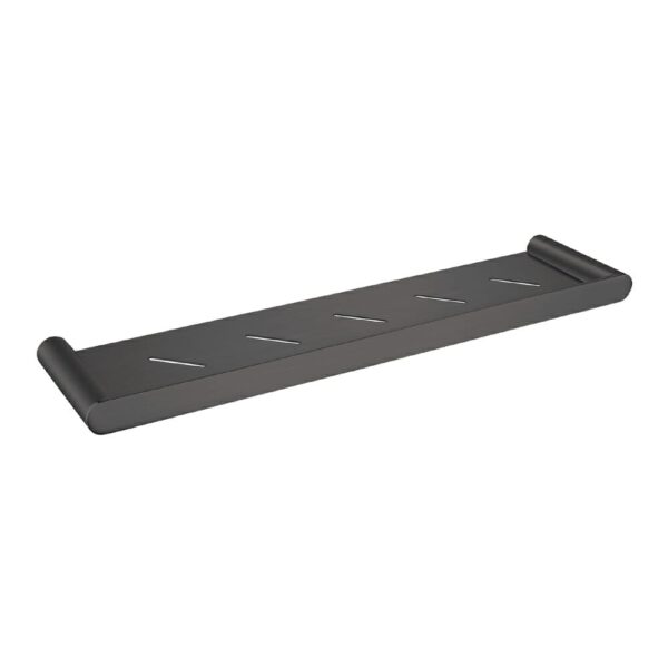 Gun Metal Grey Brass Shower Shelf