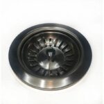 Gun Metal Matt Black Kitchen Sink Waste without Overflow | TWMOB