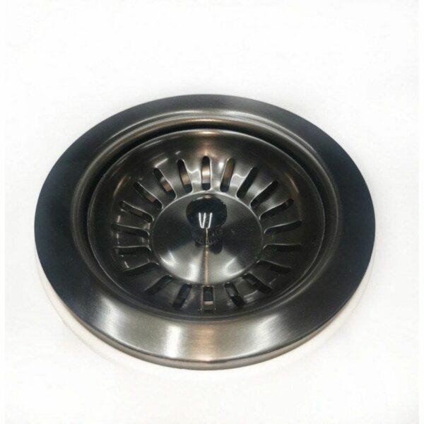 Gun Metal Matt Black Kitchen Sink Waste without Overflow | TWMOB