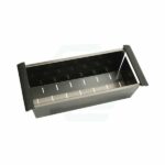 Gun Metal Matt Black Stainless Steel Kitchen Sink Colander - 450x190x130mm | TWMC3B