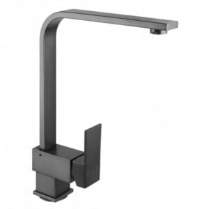 Gunmetal Grey 360 Degree Swivel Kitchen Sink Mixer Tap | KM1010GR