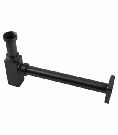 Gunmetal Grey Basin Bottle Trap 32mm Solid Brass