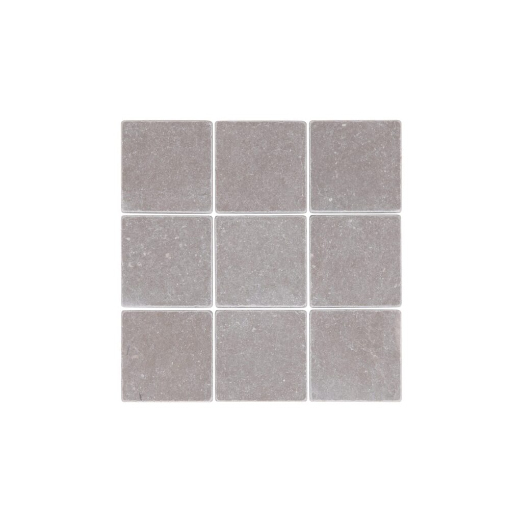 Hakkari Natural Stone Tile - Pewter Grey