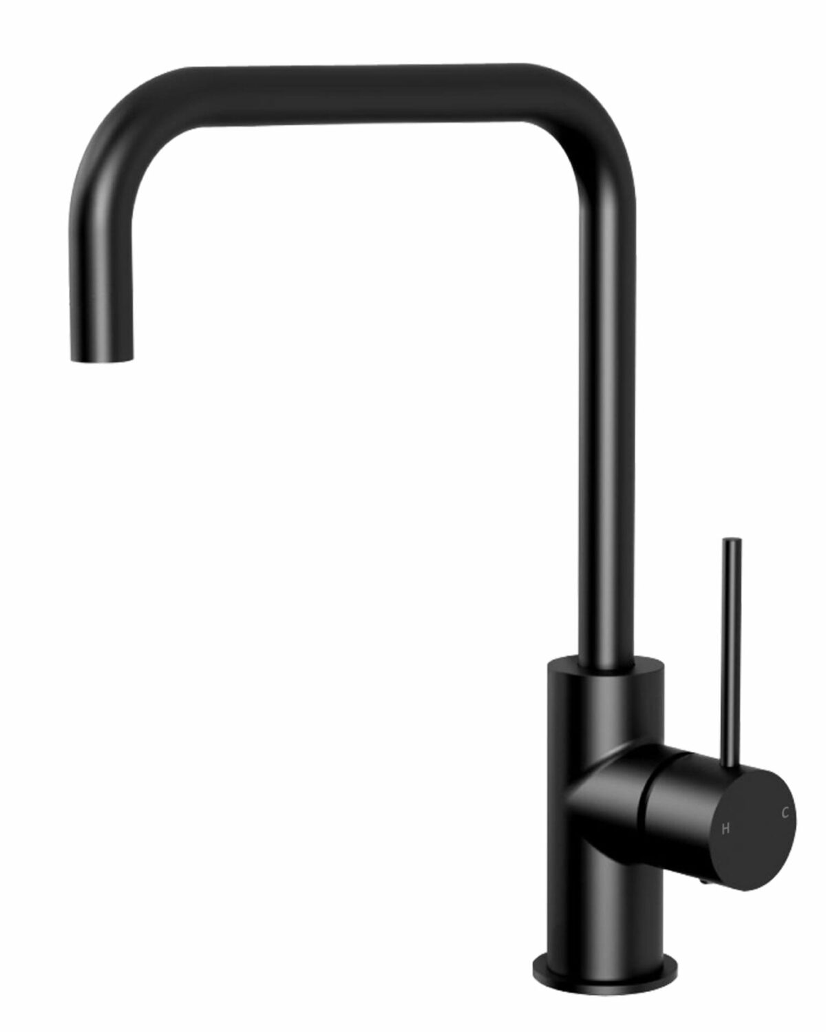 Hali Square Neck Sink Mixer - Matt Black | HYB88-102MB