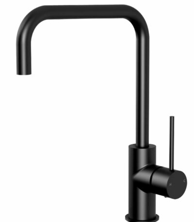 Hali Square Neck Sink Mixer - Matt Black | HYB88-102MB