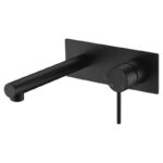 Hali Wall Basin Mixer - Matt Black | HYB88-601MB