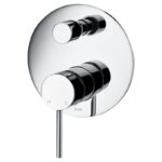 Hali Wall Mixer With Diverter - Chrome | HYB88-501