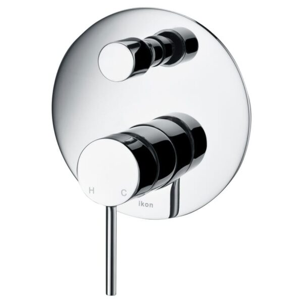 Hali Wall Mixer With Diverter - Chrome | HYB88-501