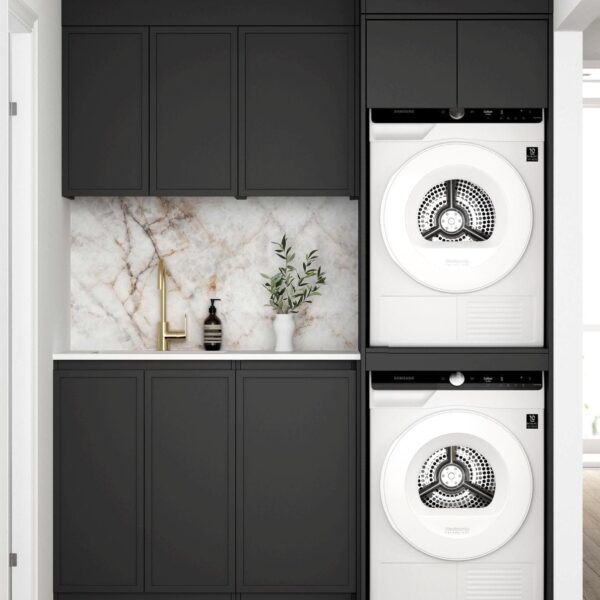 Hampshire Black Laundry Kit 1715x600x2100