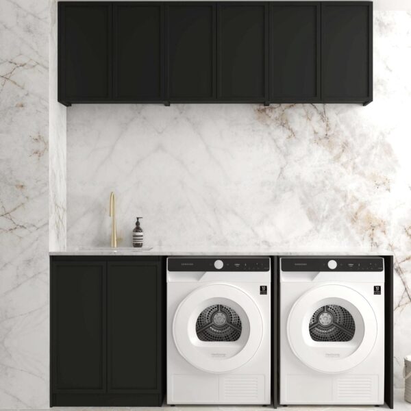Hampshire Black Laundry Kit 1960x600x2100