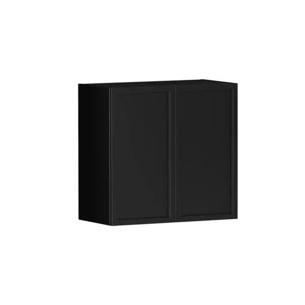 Hampshire Laundry 630 Black Wall Cabinet