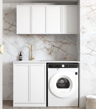 Hampshire White Laundry Kit 1305x600x2100