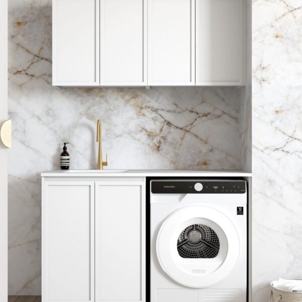 Hampshire White Laundry Kit 1305x600x2100