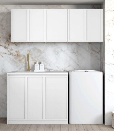 Hampshire White Laundry Kit 1715x600x2100