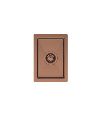 Hana 10L Single Kitchen Sink, Brushed Copper